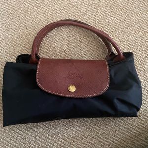 Longchamp Le Pliage Extra Large Black Tote/travel Bag.